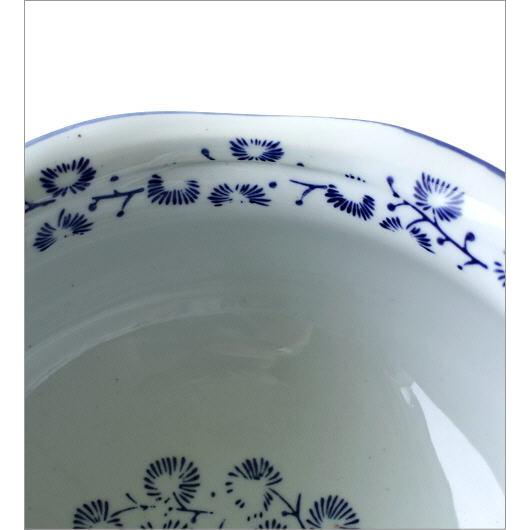 金魚鉢 おしゃれ 陶器 メダカ鉢 和風 レトロ アンティーク ビオトープ