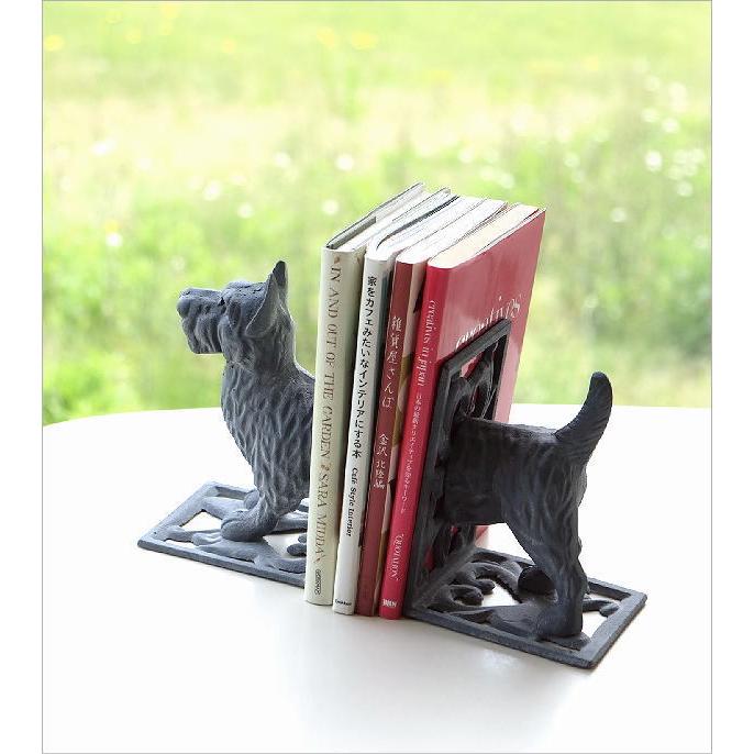 ブックエンド 本立て 本立 ブックスタンド アンティーク コンパクト