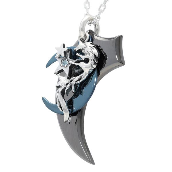 WOLFMAN B.R.S（ウルフマンBRS） ネックレス トリプルスターウルフ