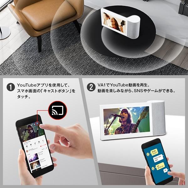 Panasonic（パナソニック） SC-VA1-W ワイヤレススピーカーシステム