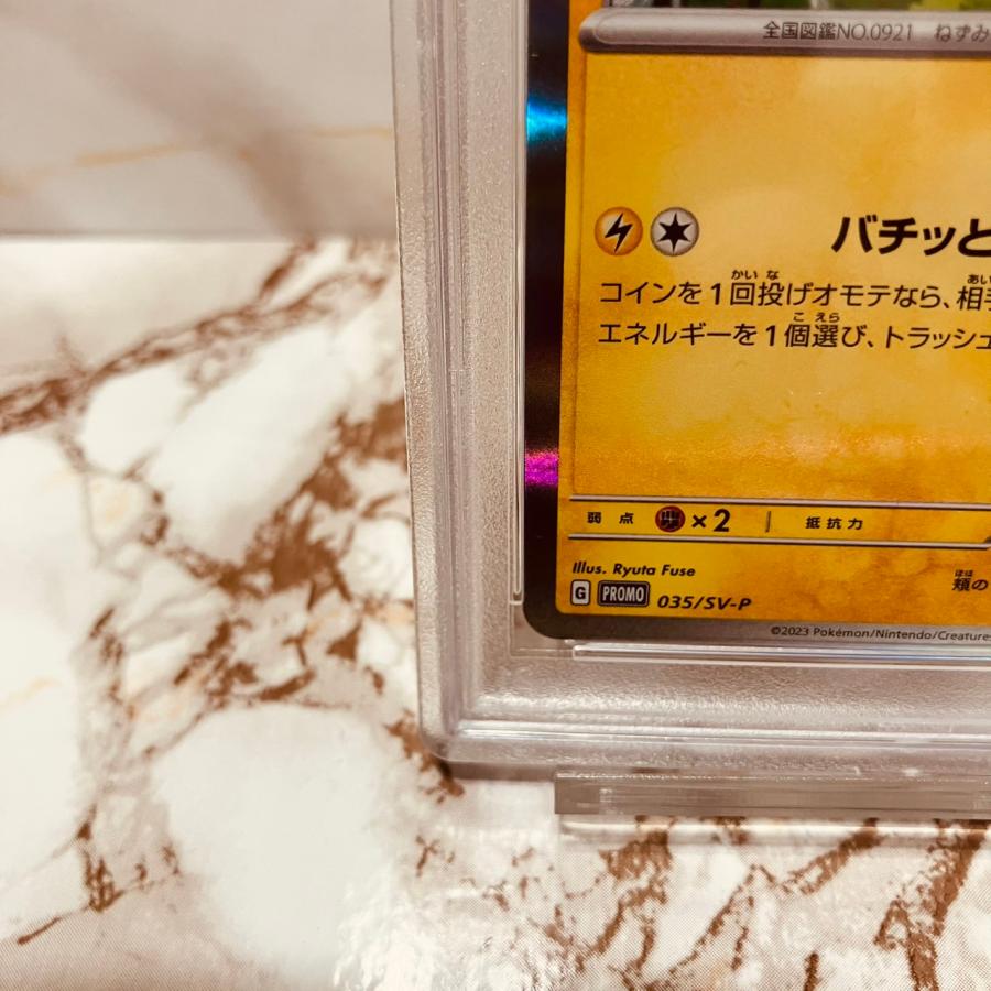 ポケモンカードゲーム 【世界に71枚】 PSA10 パモ 035/SV-P プロモ