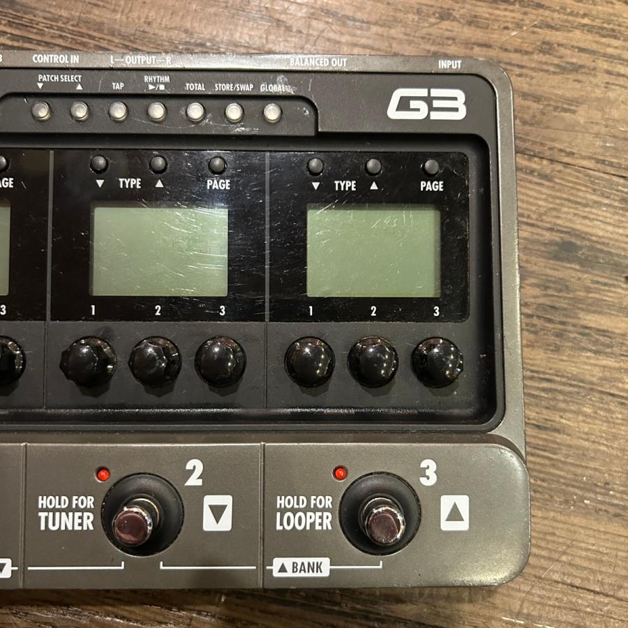 ズーム（zoom） Zoom G3 エレキギター用 マルチエフェクター -k076
