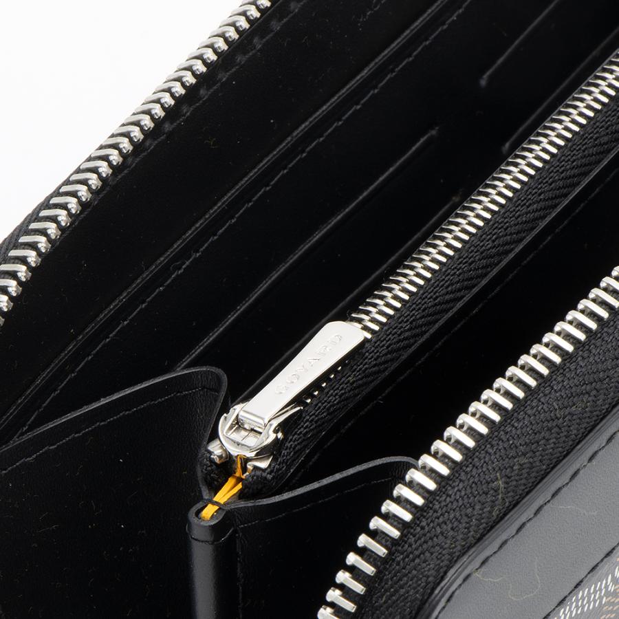 GOYARD（ゴヤール） ラウンドファスナー長財布(小銭入れ付き) ブラック