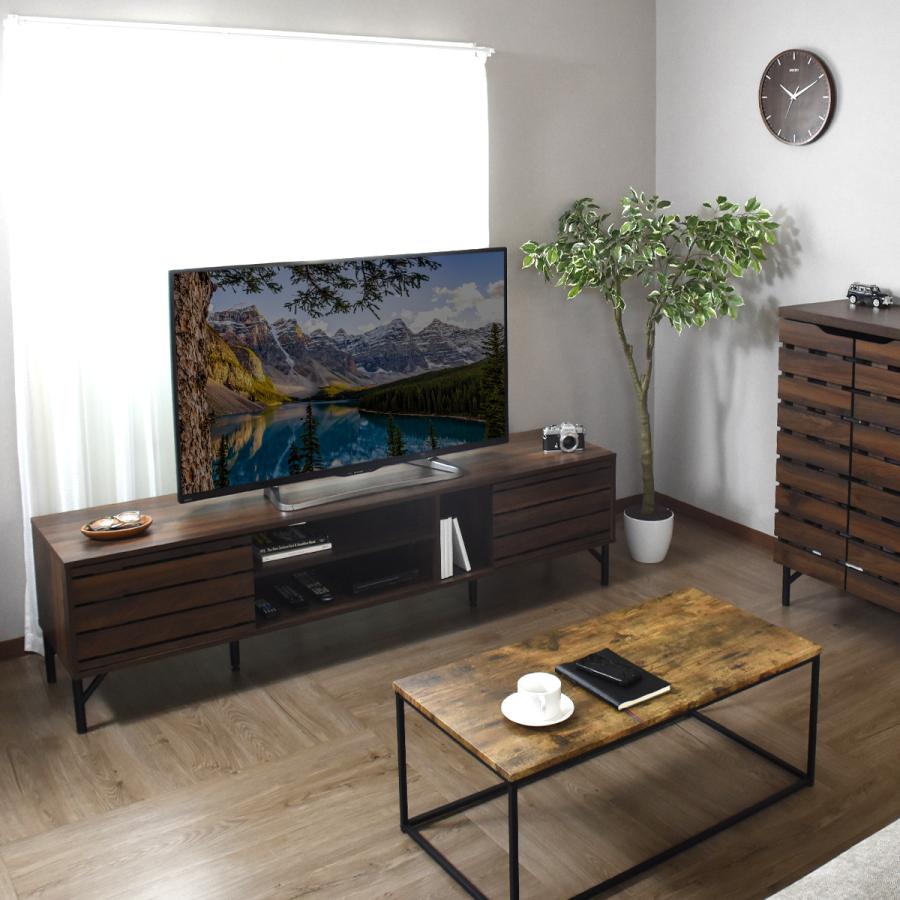 DORIS（ドリス） テレビ台 180cm テレビボード 木製 ロータイプ 収納