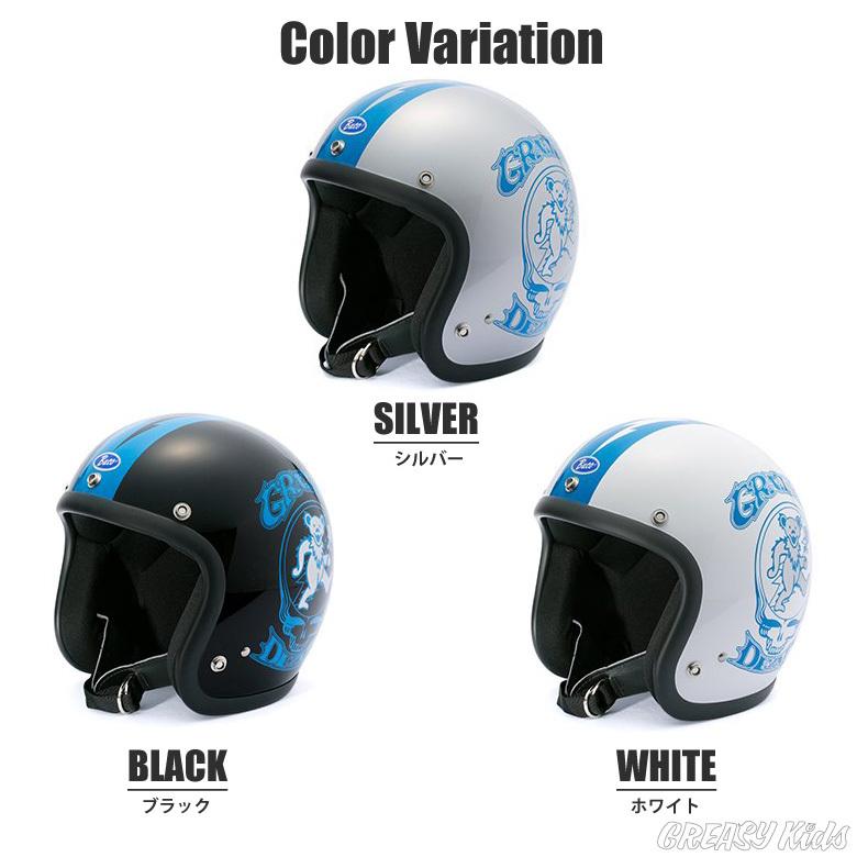 BUCO（ブコ） バイク用 ジェットヘルメット BUCO GRATEFUL DEAD