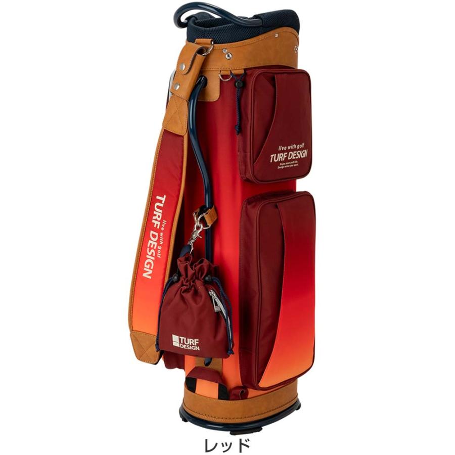 TURF DESIGN ターフデザイン グラデーション キャディバッグ TDCB-BD70