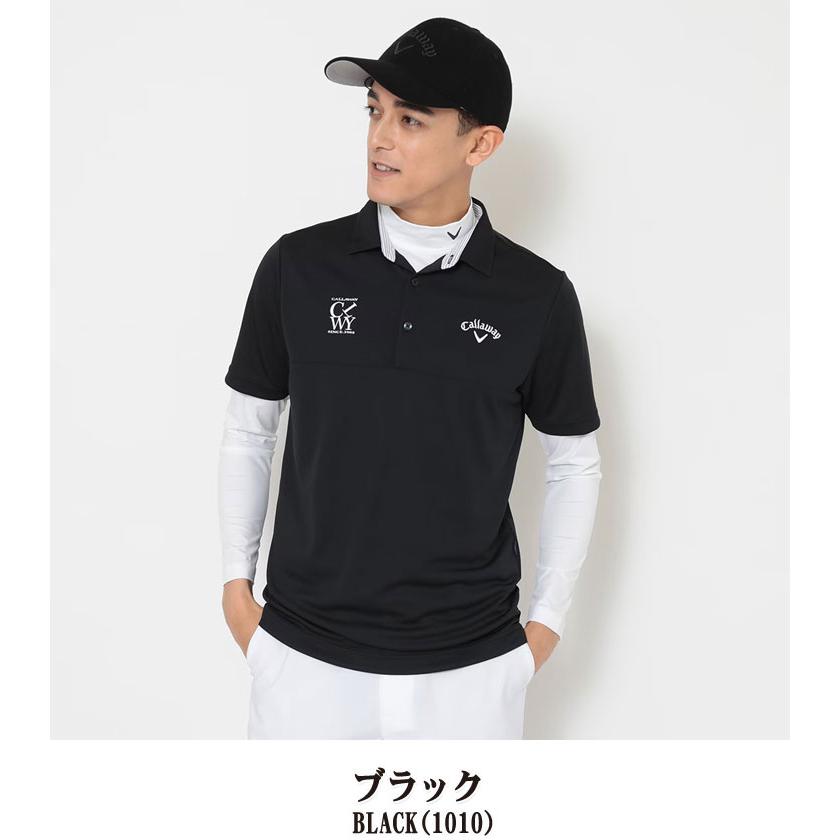 Callaway（キャロウェイ） 半袖ポロシャツ + ハイネック 長袖インナー