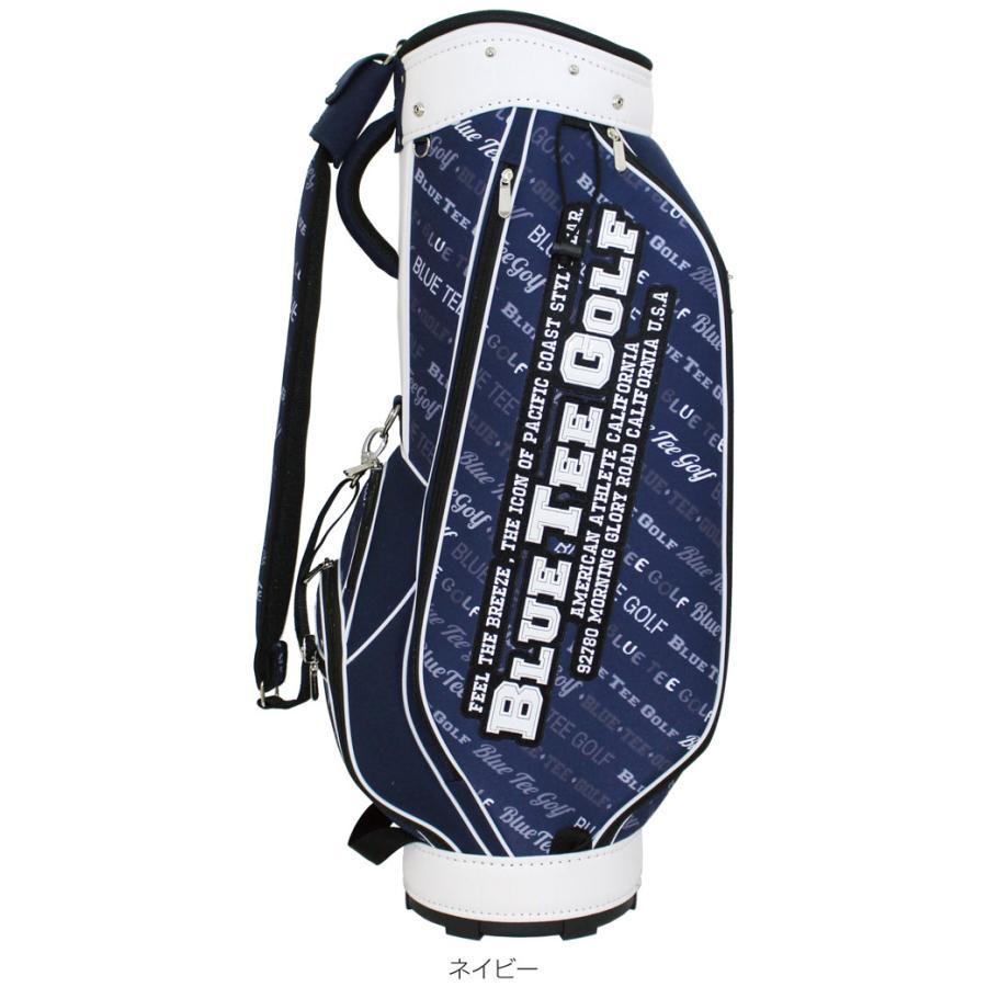 BLUE TEE GOLF（ブルーティーゴルフ） ボーダー柄 キャディバッグ CB