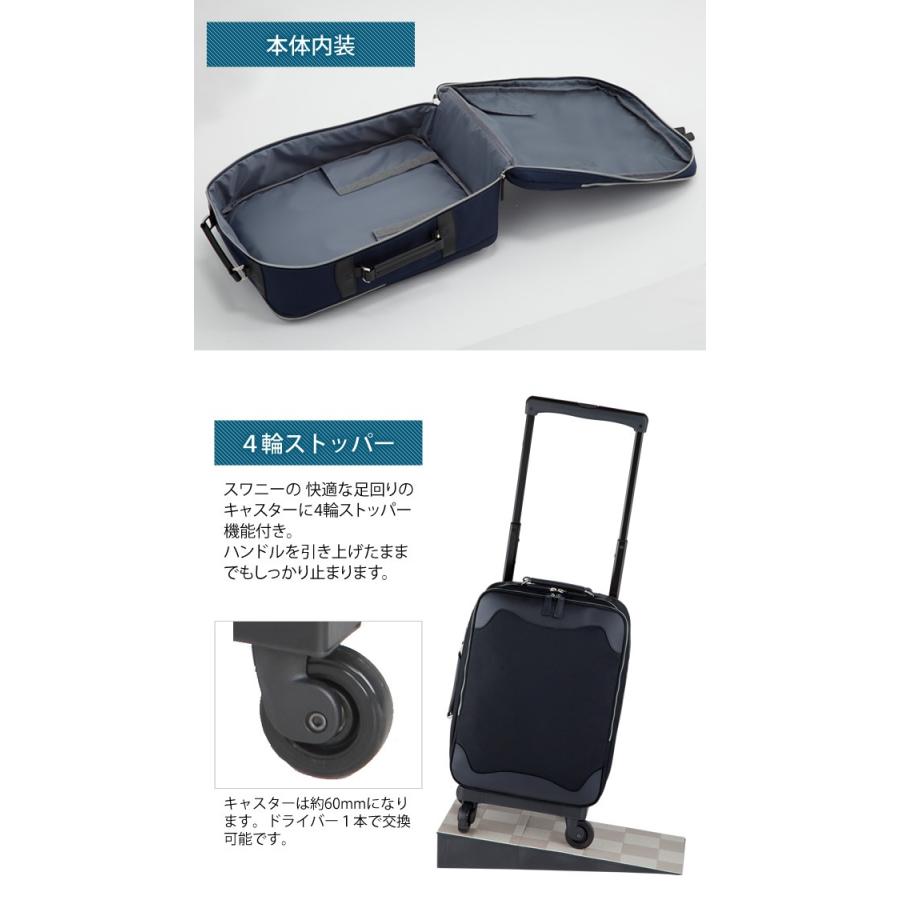 スワニー SWANY キャリーバッグ ソフト スーツケース キャリーケース