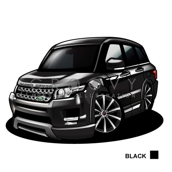 車好き プレゼント ランドローバー レンジローバー イヴォーク 車