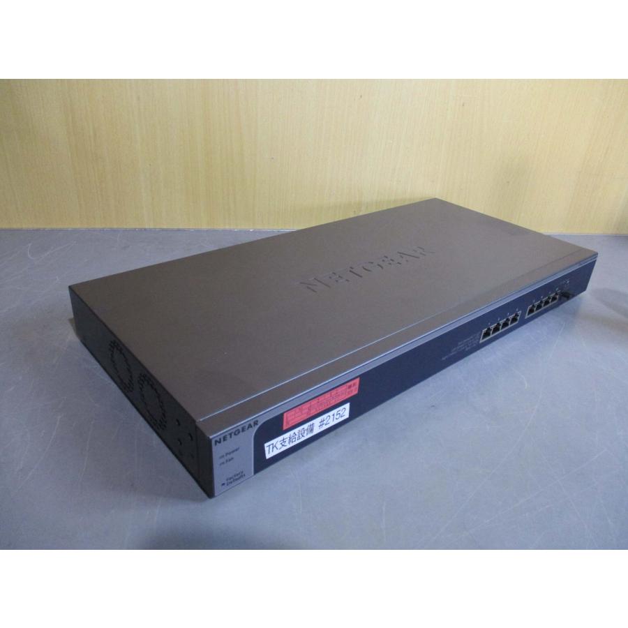 中古 NETGEAR PROSAFE 8-PORT 10-GIGABIT ETHERNET WEB MANAGED SWITCH