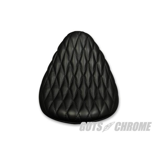 GUTS CHROME（ガッツ クローム） HardRide レザーソロシート クロス