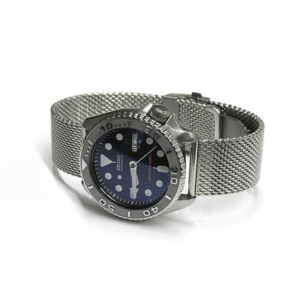 腕時計 ベルト 18mm 20mm 22mm ステンレス ミラネーゼ メッシュ