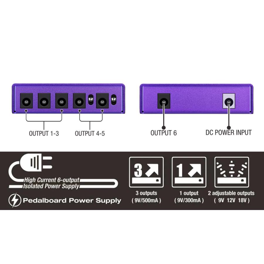 NUX ZEUS Jr. -Isolated Power Supply- 《エフェクター》 : ギター