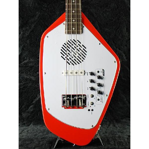 VOX VOX APACHE-II アンプ内蔵ベース サーモンレッド 《ベース