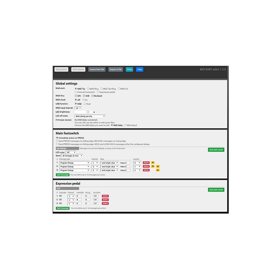 DISASTER AREA DESIGNS MIDI Baby3 【MIDIコントローラー