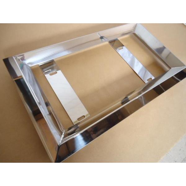 ジェットイノウエ 大型 10t 余白隠し 角パイプおこし ナンバー枠