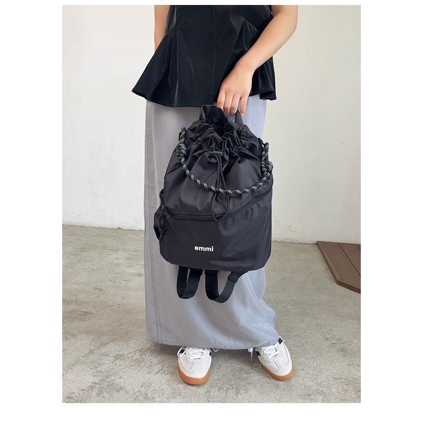 emmi エミ バッグ 25秋冬 eco 撥水 emmiロゴマルチバックパック 小物