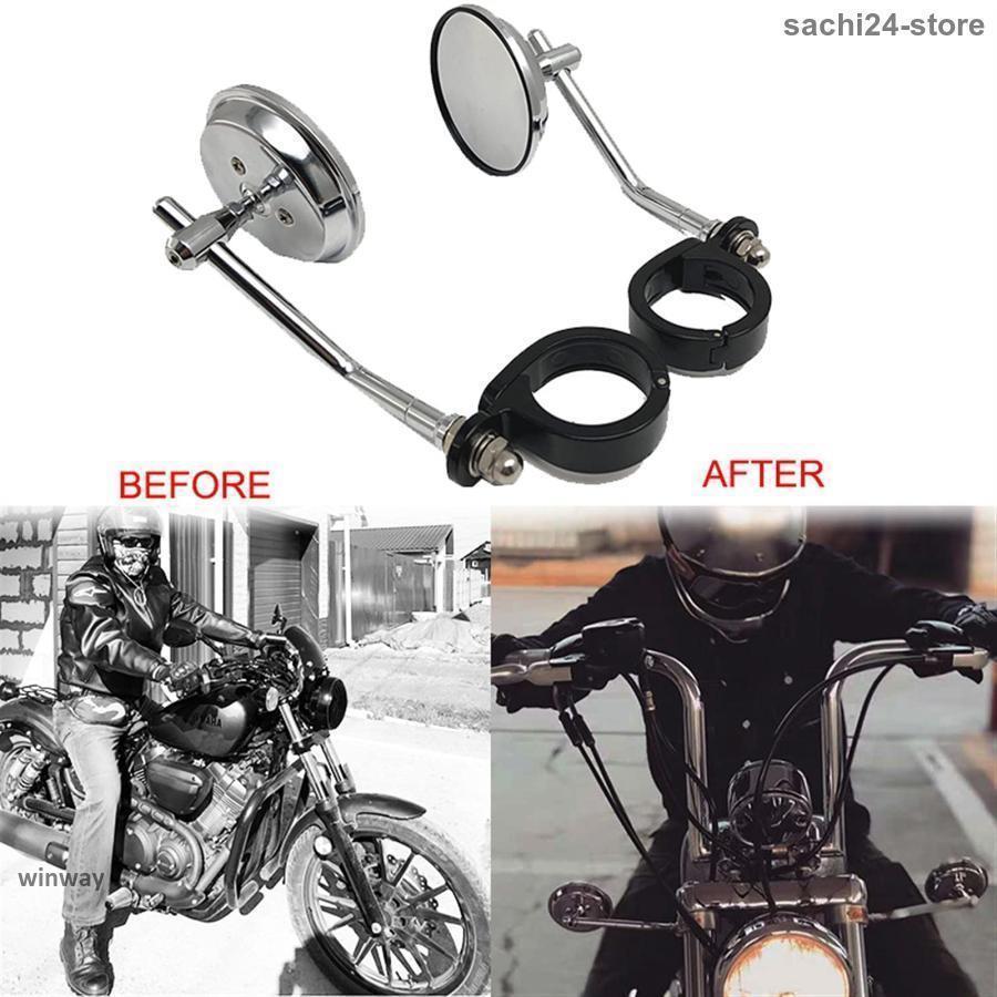 オートバイミラーセット ハーレーダビッドソンスポーツスターXL883