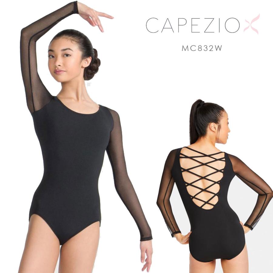 CAPEZIO（カペジオ） 【在庫限り】 ロングスリーブレオタード MC832W