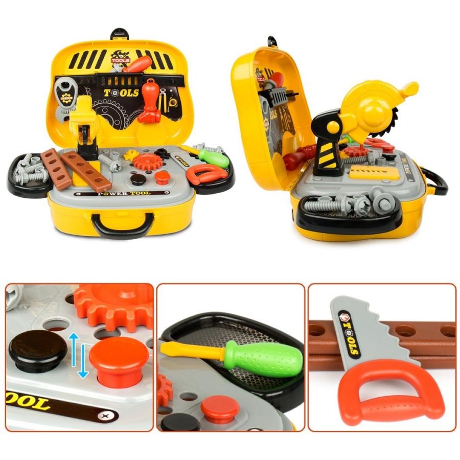 知育玩具 整備工具セット ツールセット ごっこセット 大工セット