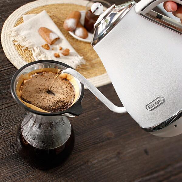 デロンギ（DeLonghi） アイコナ 温度設定機能付き電気カフェケトル