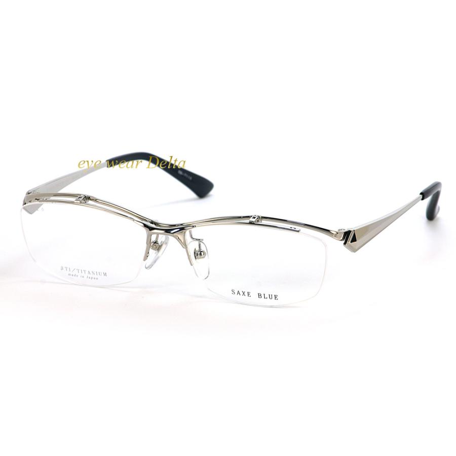 SAXE BLUE ザックスブルー 日本製 跳ね上げ ハネアゲ チタン メガネ