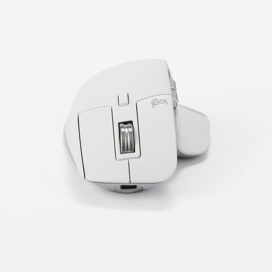 ロジテック Logitech Mx Master 3s Pale Gray ワイヤレス マウス 静音