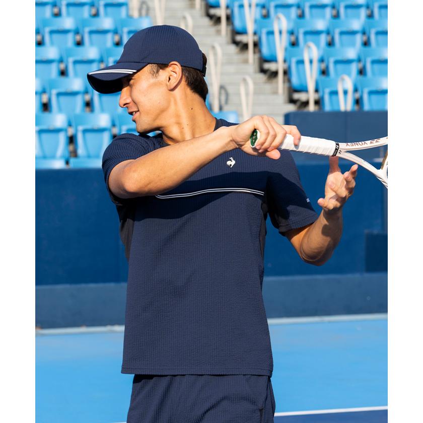 le coq sportif（ルコックスポルティフ） 公式 半袖ゲームシャツ