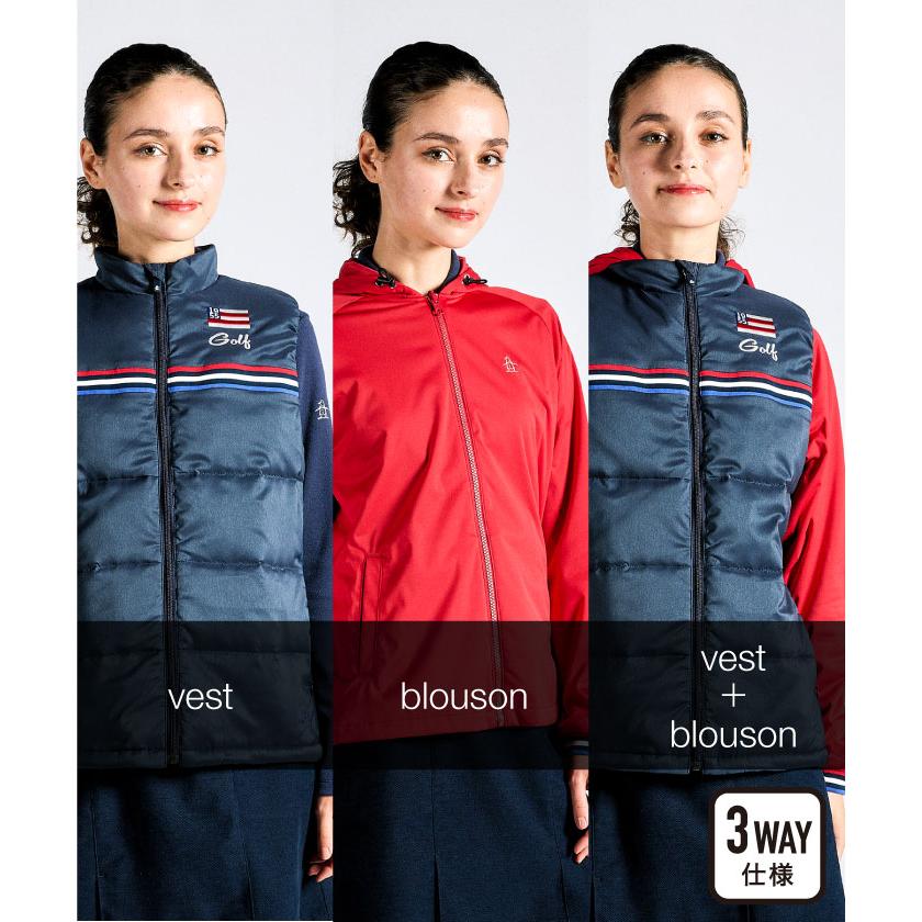 Munsingwear（マンシングウェア） 公式 中綿ベスト × 軽量ブルゾン