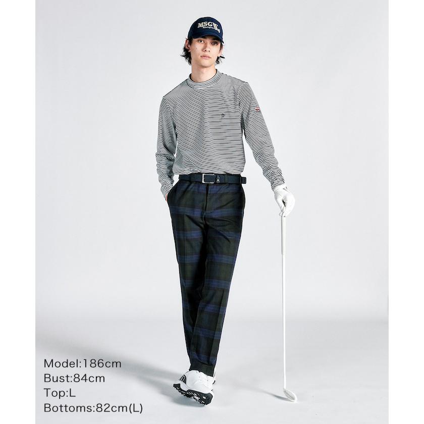 Munsingwear（マンシングウェア） 公式 ストレッチ ツイルチェック柄