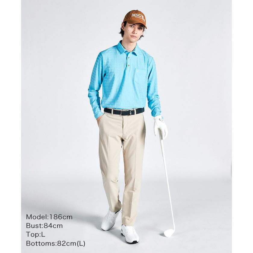 Munsingwear（マンシングウェア） 公式 ロゴジャカードテーラーカラー