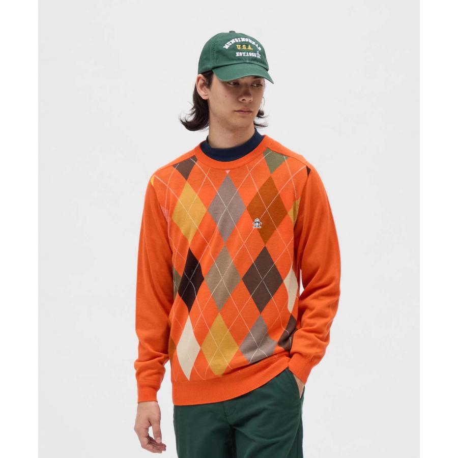 Munsingwear（マンシングウェア） 公式 アーガイル柄クルーネック
