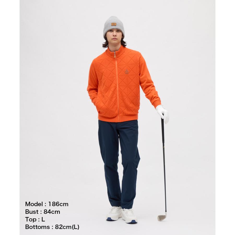 Munsingwear（マンシングウェア） 公式 防風裏地付きフルジップ地柄