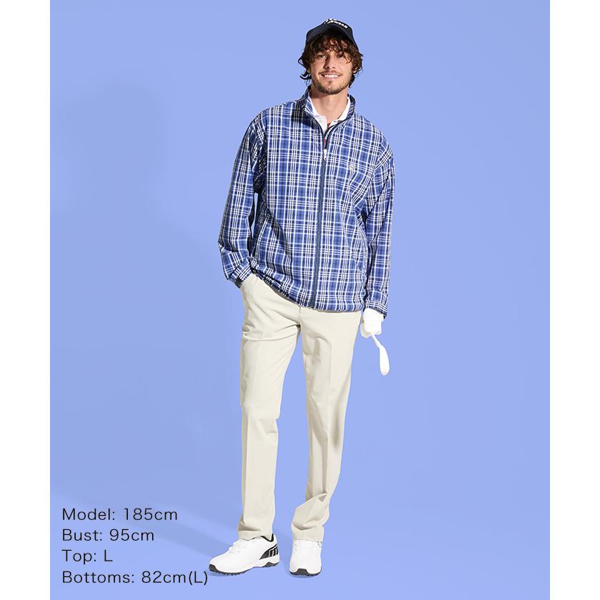 Munsingwear（マンシングウェア） 公式 チェック柄ジャケット メンズ