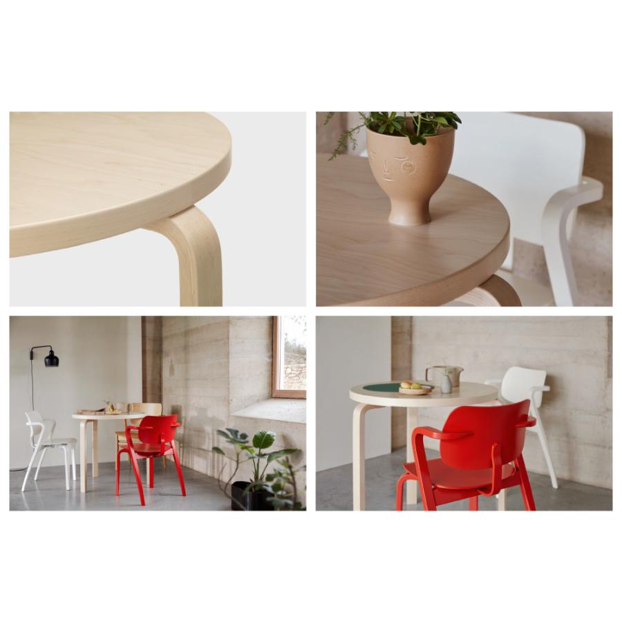 artek（アルテック） 正規品 テーブル 90B 白 ホワイト ダイニング