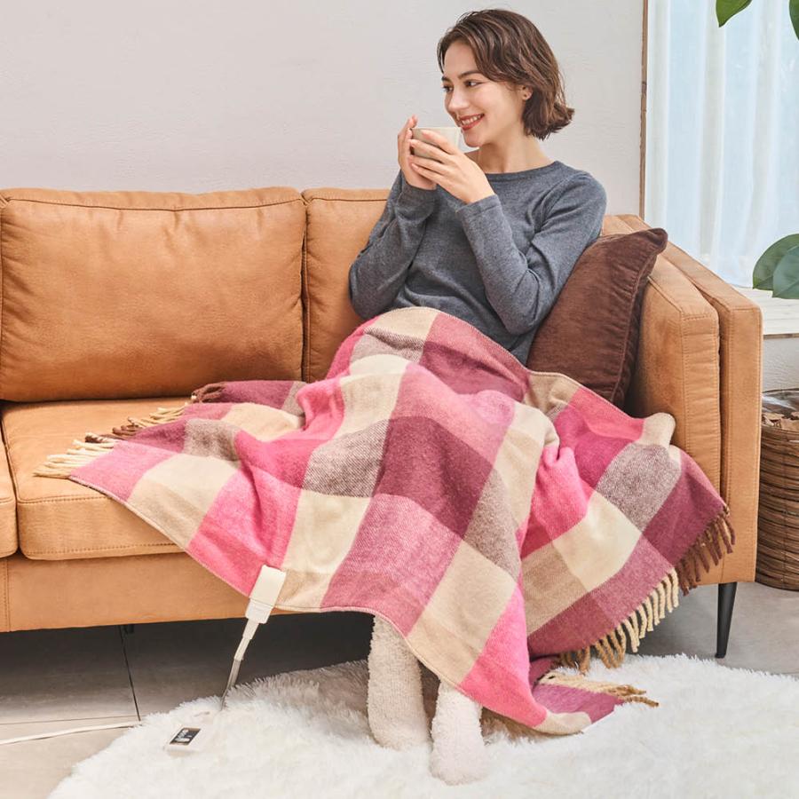 Blanc ひざ掛け 掛け敷き 洗濯 省エネ 節電 ダニ対策 ダニ退治 四季