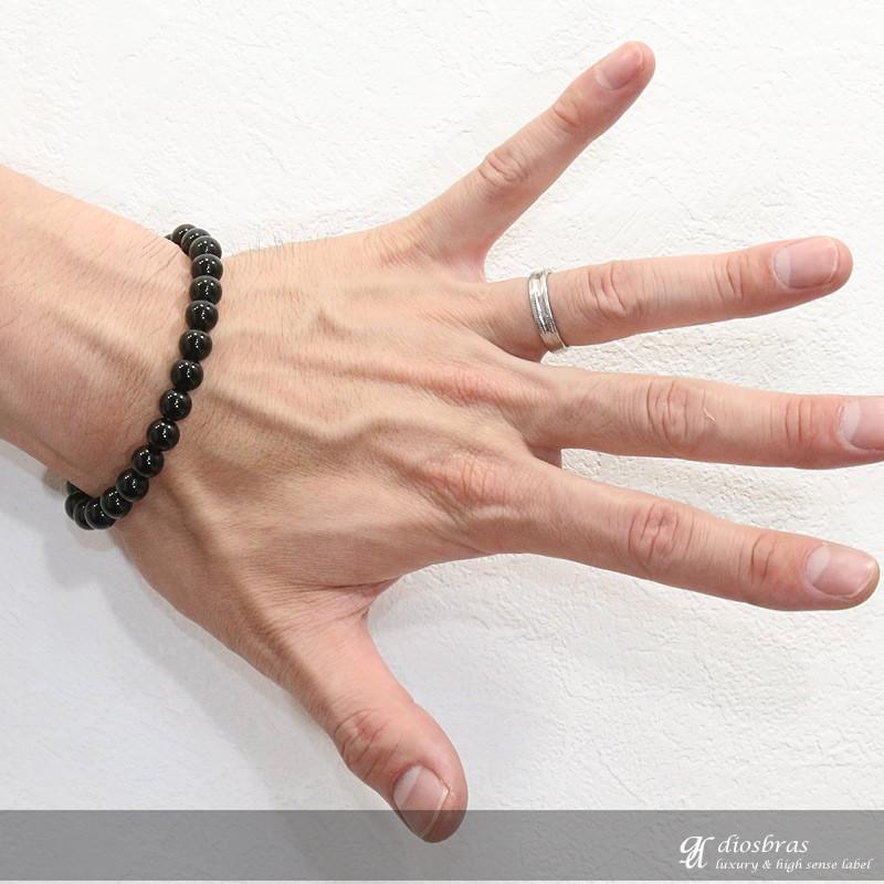 ブラックスター サファイア ダイオプサイト 8mm ブレスレット