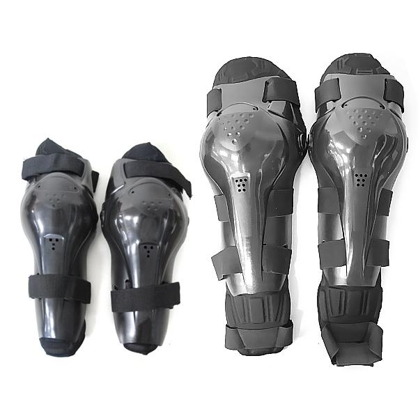 膝プロテクター バイク プロテクター 肘プロテクター 自転車 4点セット