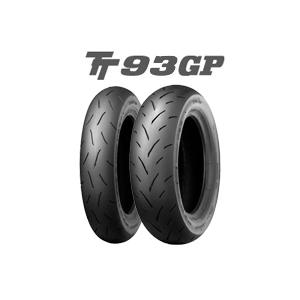 DUNLOP（ダンロップ） [前後セット] 新品 TT93GP 120/70-12 130/70-12