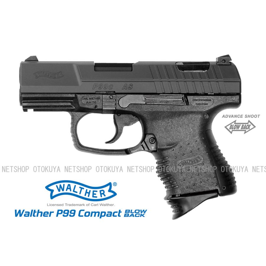 MARUZEN（マルゼン） ガスブローバック ワルサー P99 コンパクト