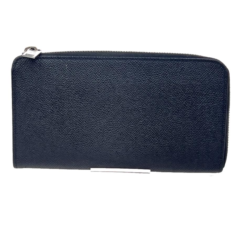 MAISON MARGIELA マルジェラ 長財布 ジッパー 財布 ブラック レザー