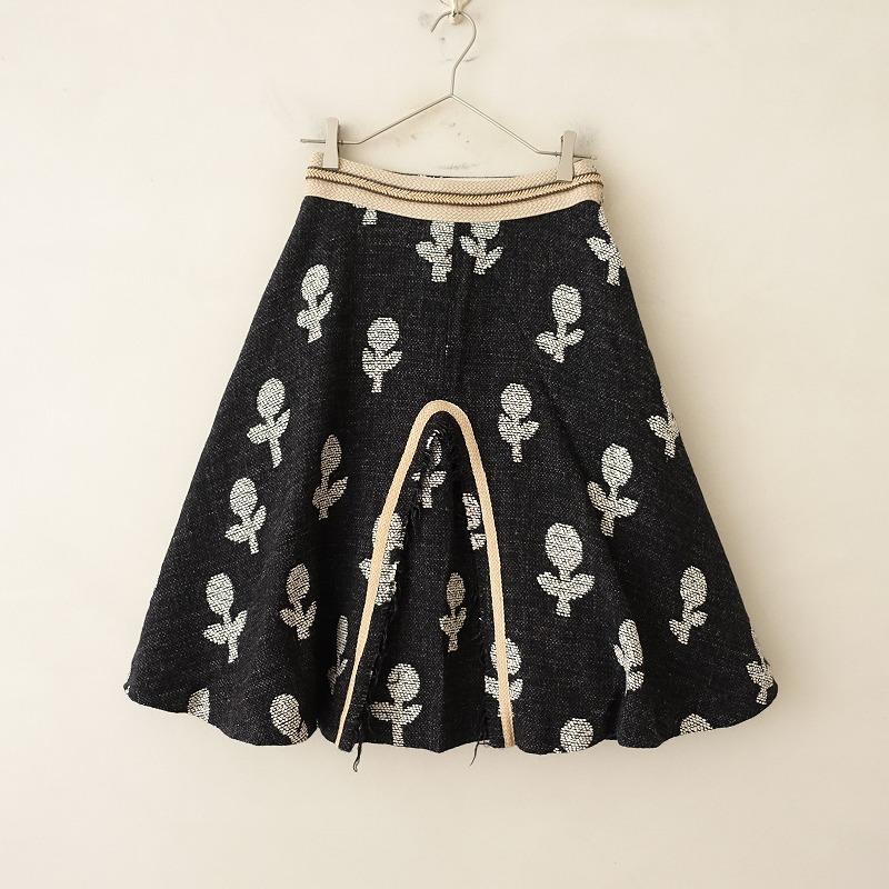 mina perhonen（ミナペルホネン） *snow cookieカットジャカードフレア