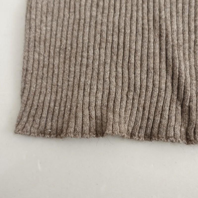 PRISTINE（プリスティン） *オーガニックコットンヤクリブニット