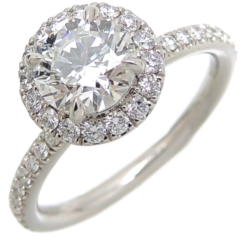 銀座店］HARRY WINSTON ハリーウィンストン ラウンドカット マイクロ