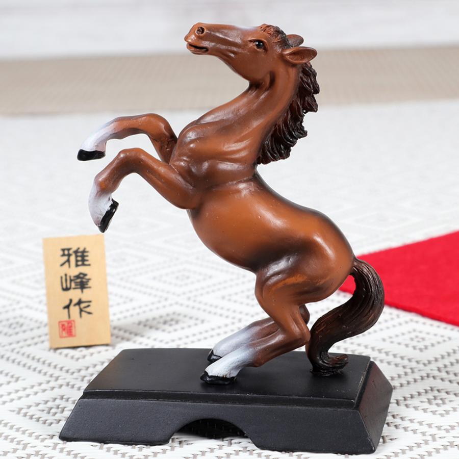 干支 午 置物 馬 うま 2026年/ 開運サラブレット（跳ね馬） /粗品 販促