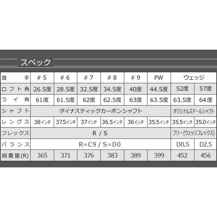 DYNAGOLF（ダイナゴルフ） ゴルフ クラブ メンズ アイアンセット 8本