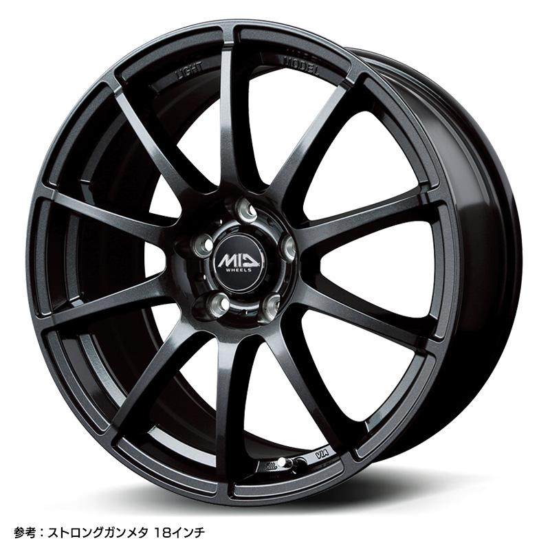ブリザック DM-V3 225/65R17 MID WHEELS スタッグ 17×7.0 114/5 +48 17