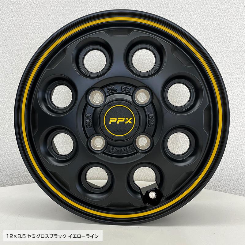 ジオランダー MT G003 145/80R12 LT PPX MIL8 12×3.5 12インチ