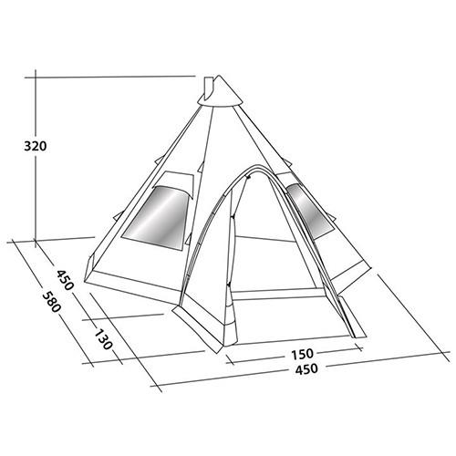 並行輸入品】ローベンス テント カイオワ ROBENS Kiowa 10人用